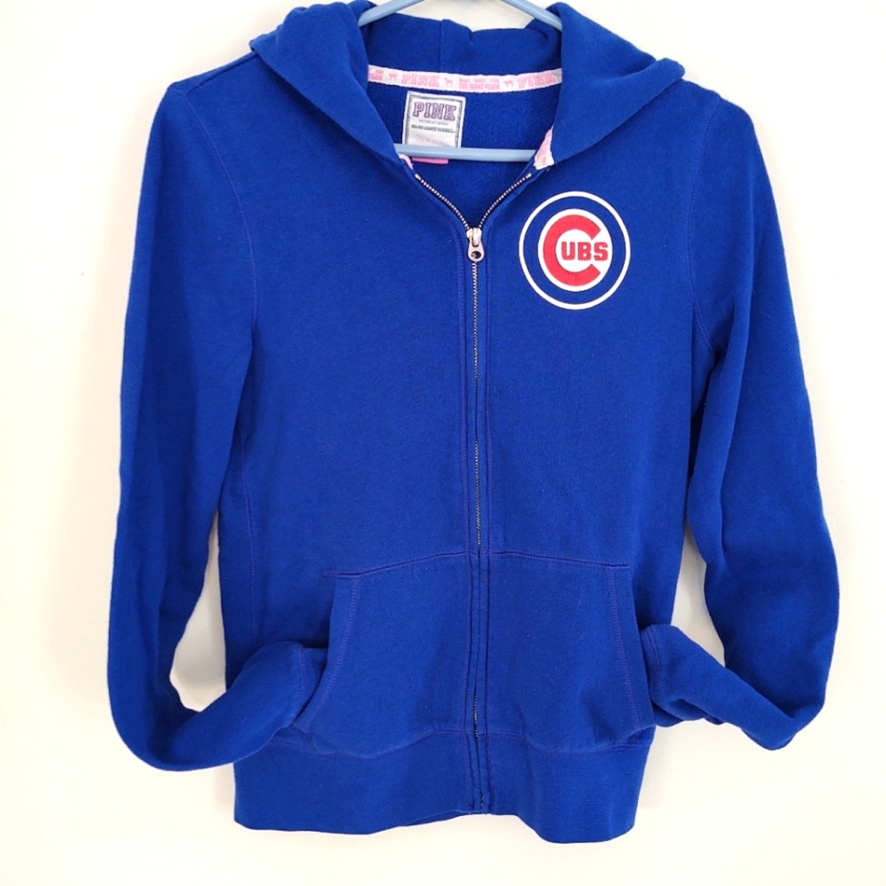 Pink Victoria's Secret Chicago Cubs Hoodie